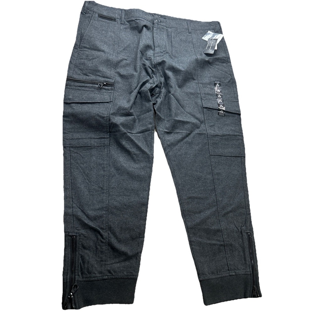 Sean John Cargo Pants Mens 42 Grey Cotton